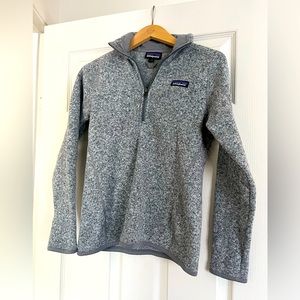 Gray Patagonia Half Zip